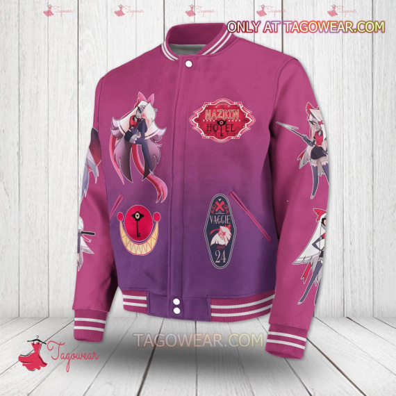 Vaggie Hazbin Hotel HFN Baseball Jacket