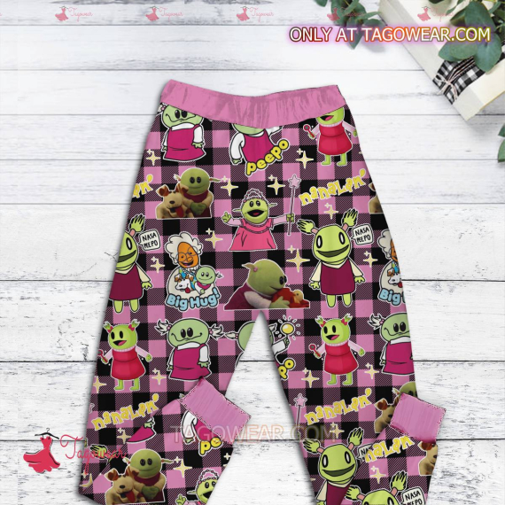 Who's That Wonderful Girl Nanalan Peepo HFN Family Pajamas Set