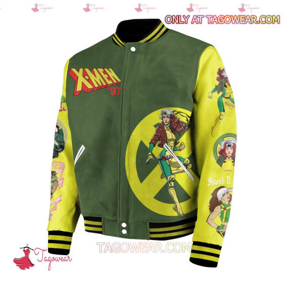 X-men '97 Rogue HFN Baseball Jacket