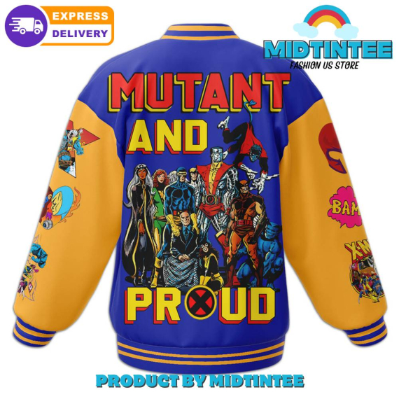 X-men Mutant And Proud Baseball Jacket or Bomber Jacket HG