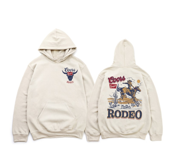 Coors Banquet Rodeo Hoodie, Coors Sweatshirt, Gift Ideas for him, Sweatshirts for him, Country Western Sweatshirt, Holiday Sweatshirt, HG