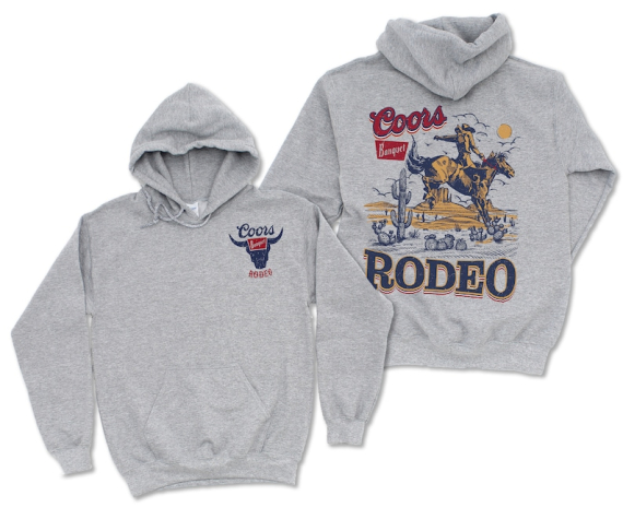 Coors Banquet Rodeo Hoodie, Coors Sweatshirt, Gift Ideas for him, Sweatshirts for him, Country Western Sweatshirt, Holiday Sweatshirt, HG