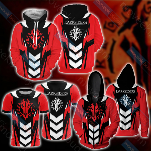 Darksiders Symbol Unisex 3D Printed T-shirt Hoodie Zipper Hoodie, Aldult Kid Gift Shirt NVA