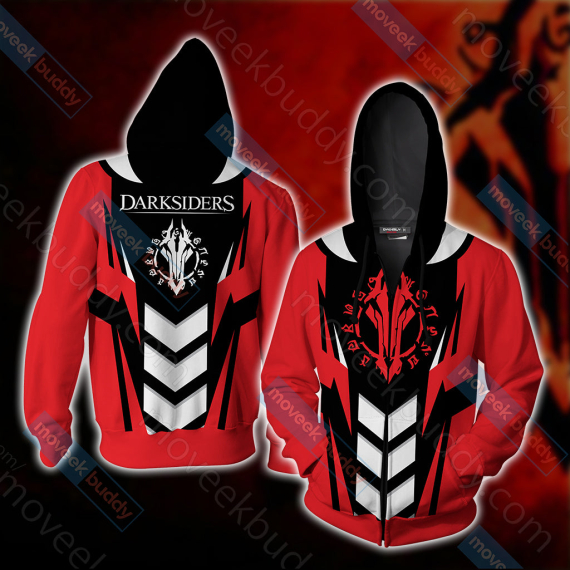 Darksiders Symbol Unisex 3D Printed T-shirt Hoodie Zipper Hoodie, Aldult Kid Gift Shirt NVA