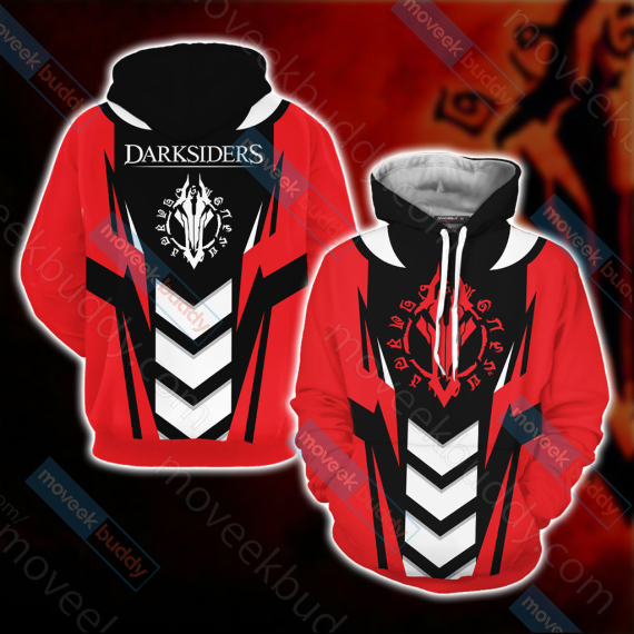Darksiders Symbol Unisex 3D Printed T-shirt Hoodie Zipper Hoodie, Aldult Kid Gift Shirt NVA