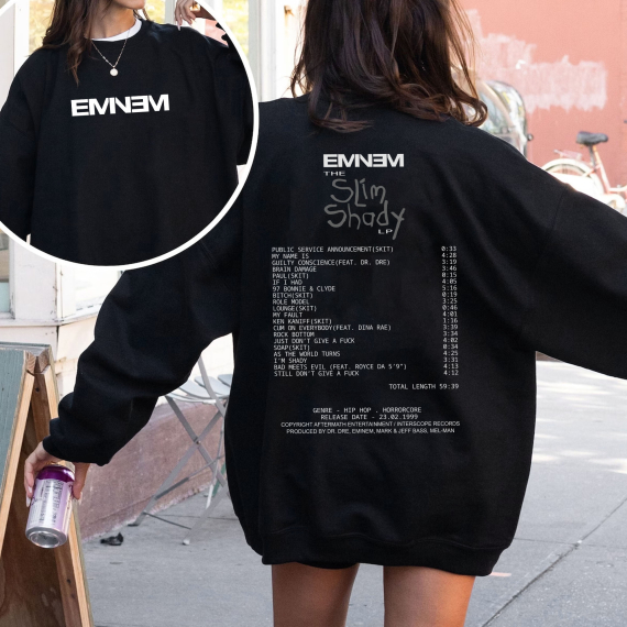 Eminem Merch  Slim Shady Album  SweatTshirt, Hoodie, Sweatshirt NNA