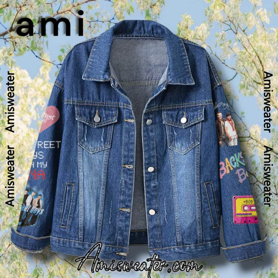 Backstreet Boys Into The Millennium Las Vegas  Hooded Hoodless Or Hooded Denim Jacket HG
