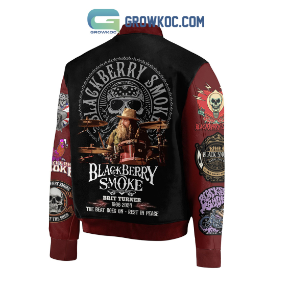 Blackberry Smoke Brit Turner 1966 2024 RIP Baseball Jacket NVA Varsity Jacket Unisex Jacket