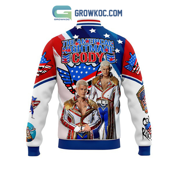 Cody Rhodes The American Nightmare Cody Baseball Jacket NVA Varsity Jacket Unisex Jacket