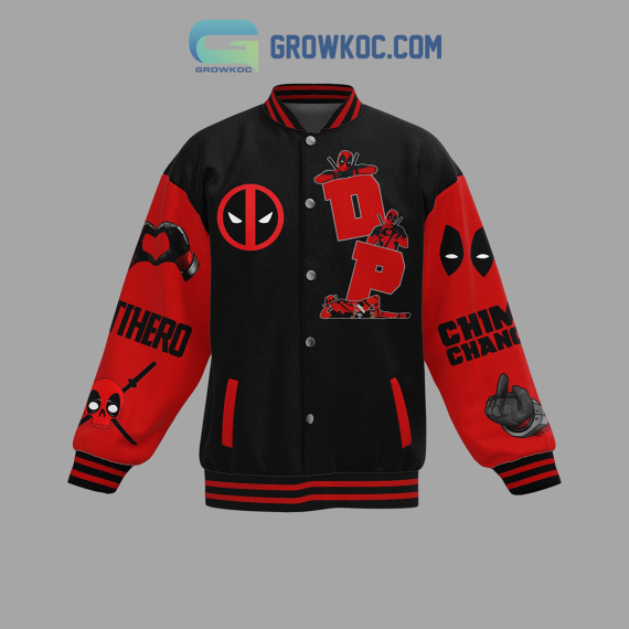 Deadpool Marvel Anti Hero Baseball Jacket Bomber Jacket NVA Varsity Jacket For Aldult Kid