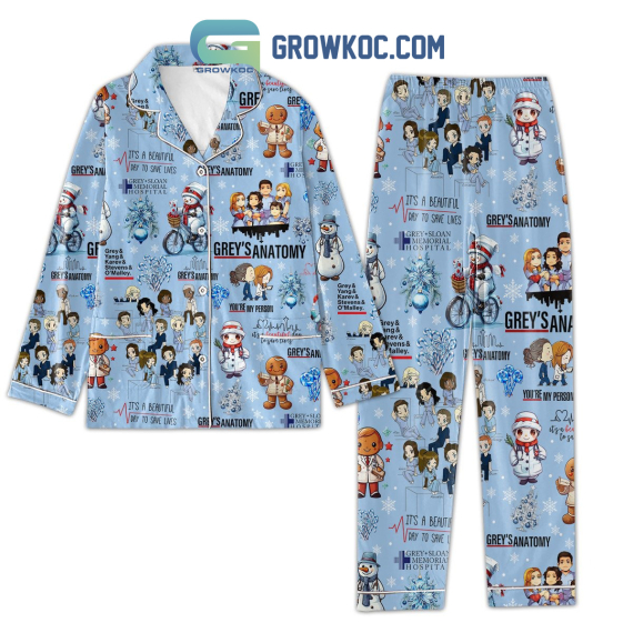 Grey's Anatomy You're My Person Pajamas Set NVA