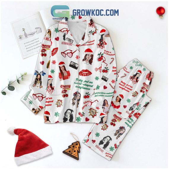 Lana Del Rey Wishing You A Merry Lana Christmas Family Matching Pajamas Set Christmas Gifts HG