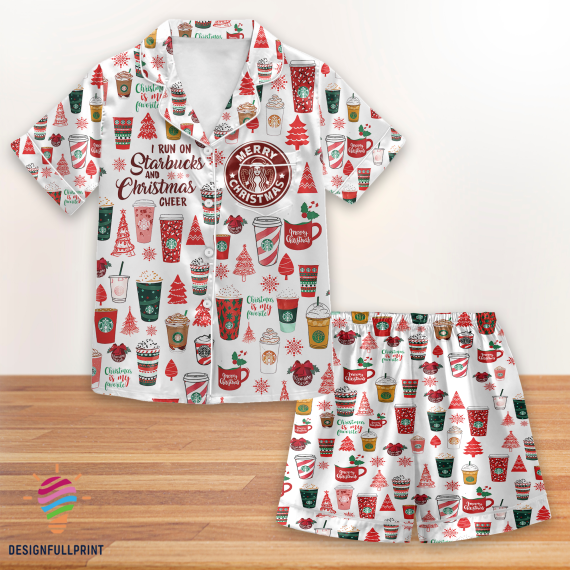 Starbucks Merry Christmas Pajamas Set NVA