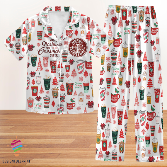 Starbucks Merry Christmas Pajamas Set NVA