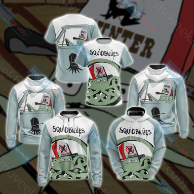 Squidbillies Unisex 3D Printed T-shirt Hoodie Zipper Hoodie, Aldult Kid Gift Shirt NVA