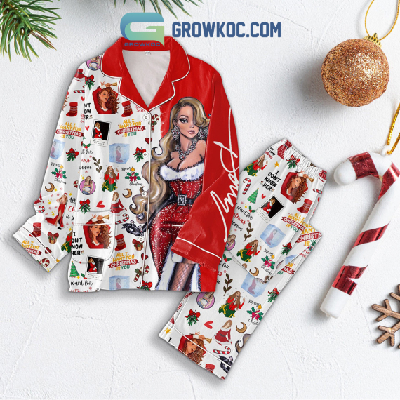 Mariah Carey All I Want For Christmas Is You Family Matching Pajamas Set Christmas Gifts HG