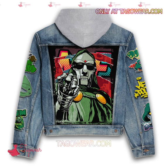 Mf Doom Jean Hooded Hoodless Or Hooded Denim Jacket HG