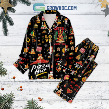 Pizza Hut Merry Crustmas Pyjama Pajamas Set NVA