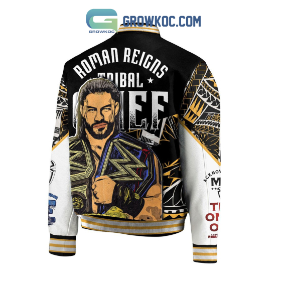 Roman Reigns Tribal The Only One Baseball Jacket Bomber Jacket NVA Varsity Jacket For Aldult Kid