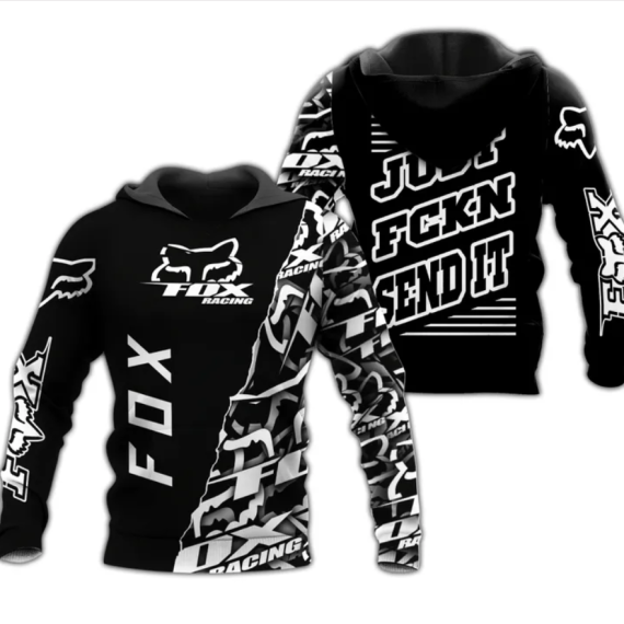 FoX RacinGg Gifts Just FXKN Send It FoX RacinGg Unisex Hoodie HG