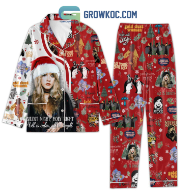Stevie Nicks Rock On Gold Dust Woman Pyjama Pajamas Set NVA