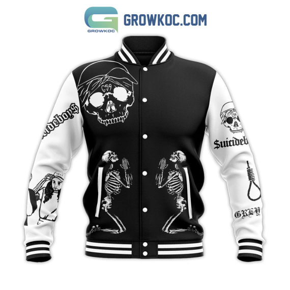 Suicideboys My Flaws Burn Through My Skin Like Demonic Flames From Hell Baseball Jacket Bomber Jacket NVA Varsity Jacket For Aldult Kid