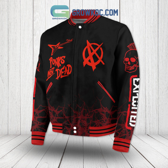 The Exploited Rock Band Personalized Baseball Jacket Bomber Jacket NVA Varsity Jacket For Aldult Kid