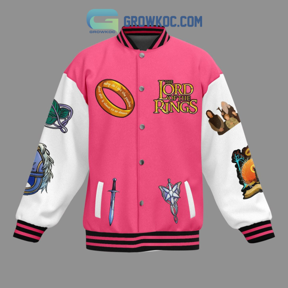 The Lord Of The Rings Walk Into Mordor Baseball Jacket Bomber Jacket NVA Varsity Jacket For Aldult Kid