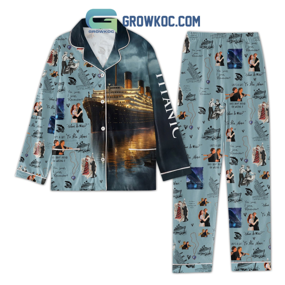 Titanic Life's A Gift And I Don't Intend On Wasting It Pyjama Pajamas Set NVA