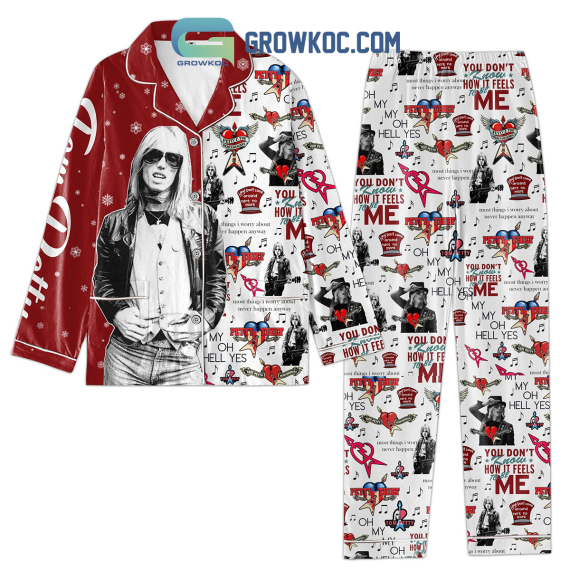 Tom Petty You Don't Know How It Feels To Be Me Pajamas Set NVA