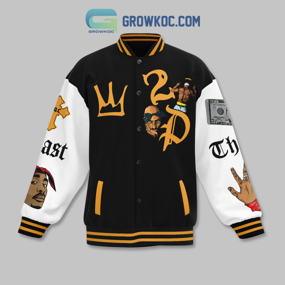 Tupac Shakur Only God Can Judge Me The King Baseball Jacket NVA Varsity Jacket Unisex Jacket
