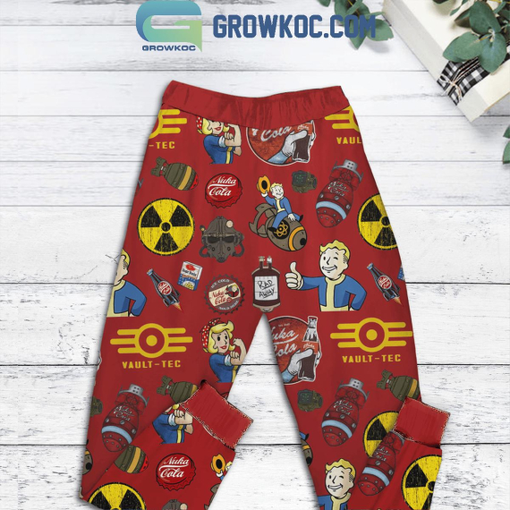 Vault-Tec Fallout This Is My Watching Shirt Fleece Pyjamas Pajamas Set Sleepwear for Aldult Kid NVA