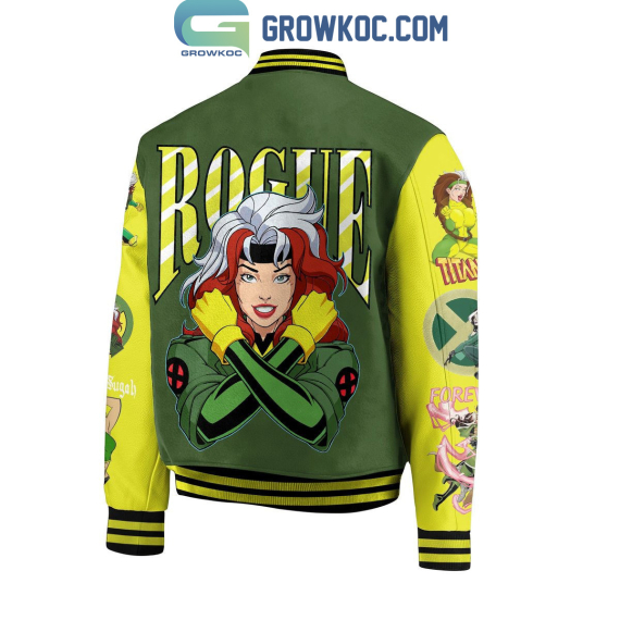 X-Men '97 Rogue Anna Marie Fan Baseball Jacket NVA Varsity Jacket Unisex Jacket