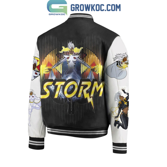 X-Men '97 Storm Ororo Munroe Fan Baseball Jacket NVA Varsity Jacket Unisex Jacket