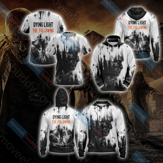 Dying Light Unisex 3D Printed T-shirt Hoodie Zipper Hoodie, Aldult Kid Gift Shirt NVA