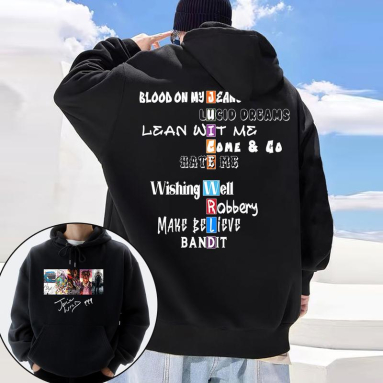 Juicee W.R.L.D 999 2-sided Signature Shirt, Gift for Music Fan Unisex Crewneck Tshirt Hoodie Sweatshirt HFN