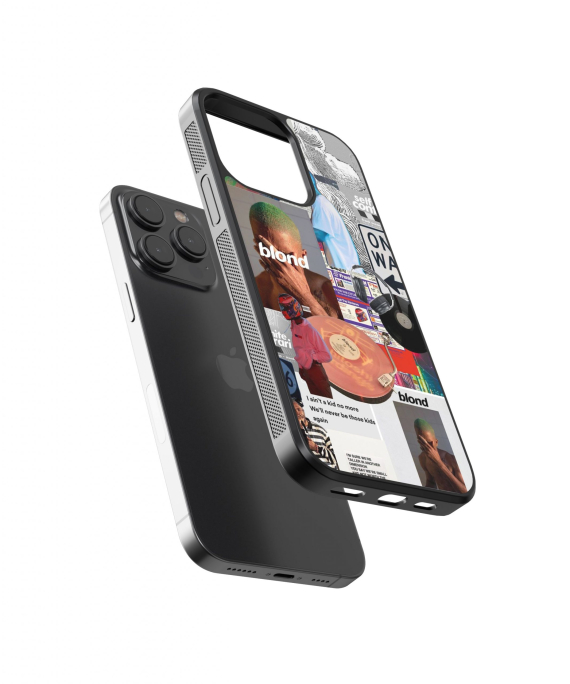 Frank Ocean Blond Spotify Phone Case IPhone All Series Symmetry Case - Silicone to MagSafe Protective Camera & Screen Phone LN