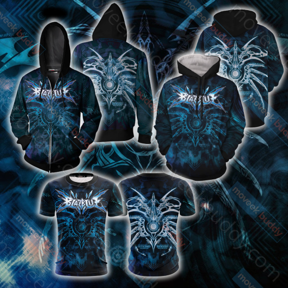 Blazblue Unisex 3D Printed T-shirt Hoodie Zipper Hoodie, Aldult Kid Gift Shirt NVA
