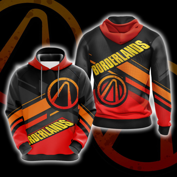 Borderlands Symbol New Unisex 3D Printed T-shirt Hoodie Zipper Hoodie, Aldult Kid Gift Shirt NVA