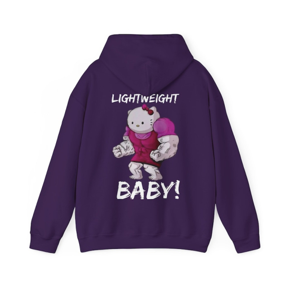 Gym Cute Hello Kitty Muscle Hoodie HG