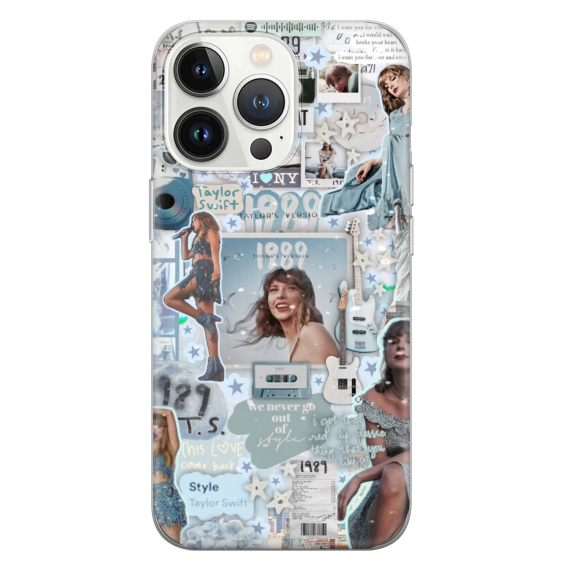Taylor Folklore  Eras Collage   IPhone All Series Symmetry Case - Silicone to MagSafe protective camera & screen Phone Case HG