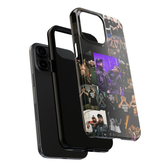 Greyday Phone Case Suicideboys Phone Case IPhone All Series Symmetry Case Silicone to MagSafe Protective Camera & Screen Phone NVA