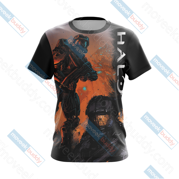 Halo New Unisex 3D Printed T-shirt Hoodie Zipper Hoodie, Aldult Kid Gift Shirt NVA