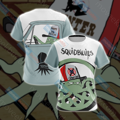 Squidbillies Unisex 3D Printed T-shirt Hoodie Zipper Hoodie, Aldult Kid Gift Shirt NVA